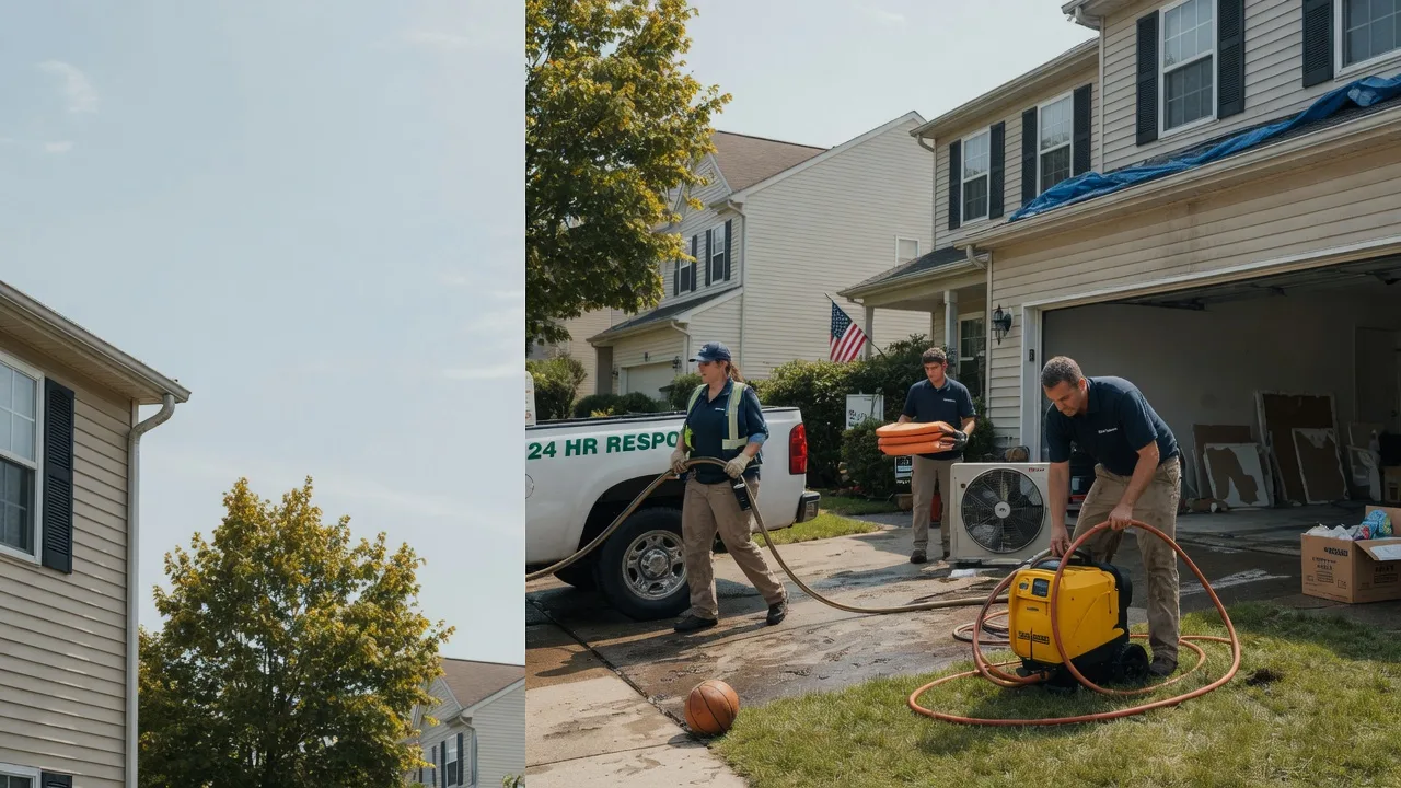 Emergency Water Damage Restoration in Hallwood, VA near me